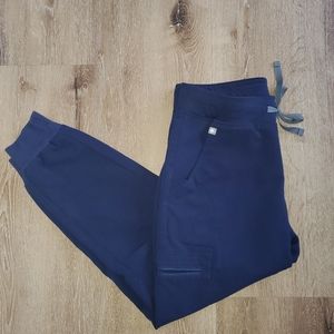 FIGS Zamora Navy Joggers Petite Small